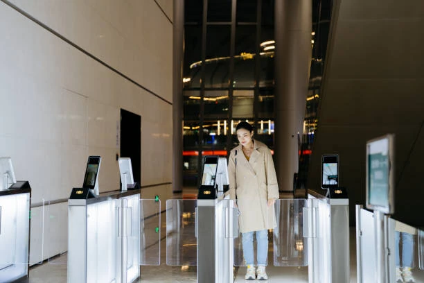 Catraca com reconhecimento facial